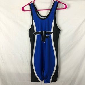 2 Women’s Wrestling Singlet Red White & Blue Sz.M